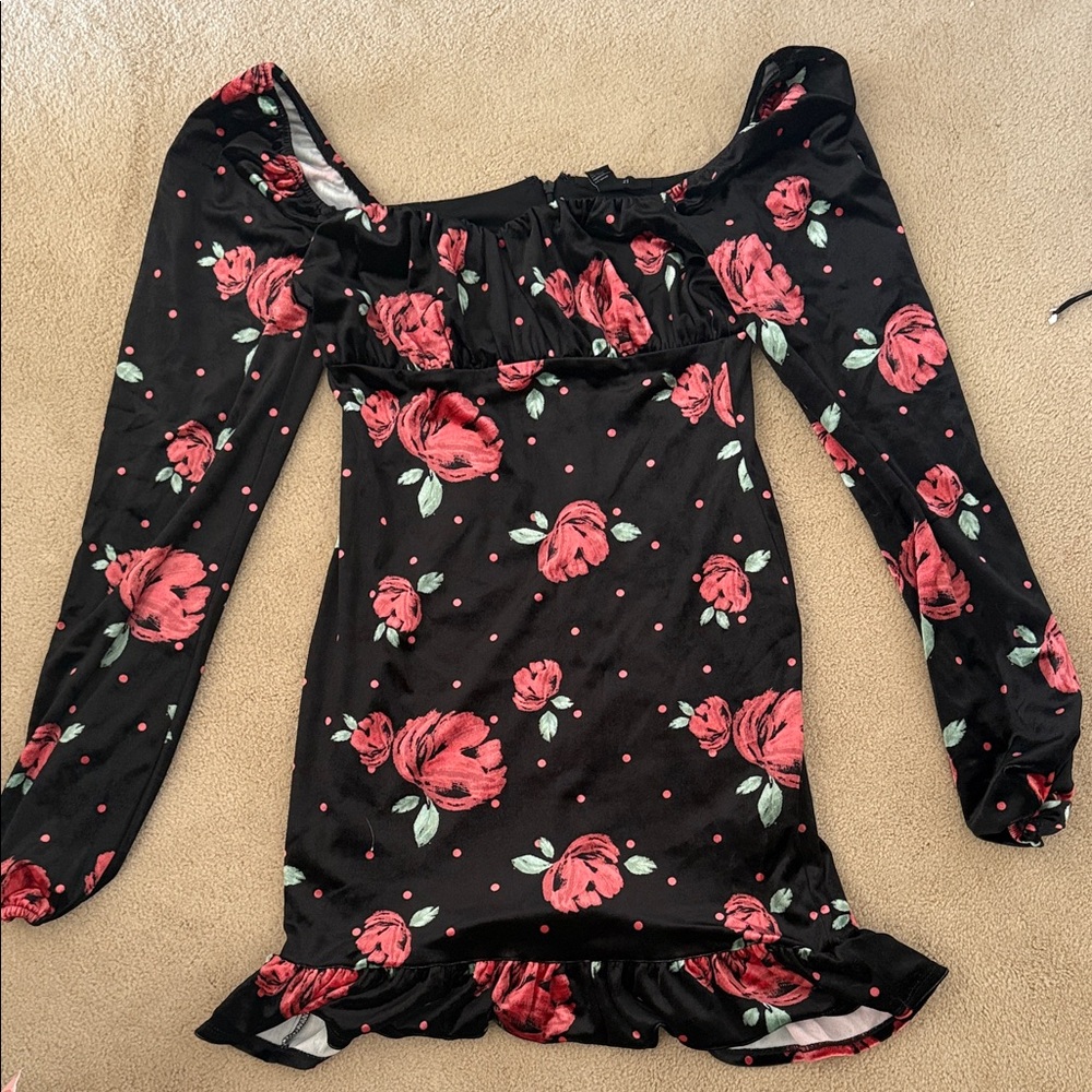 Forever 21 Floral Off-Shoulder Dress